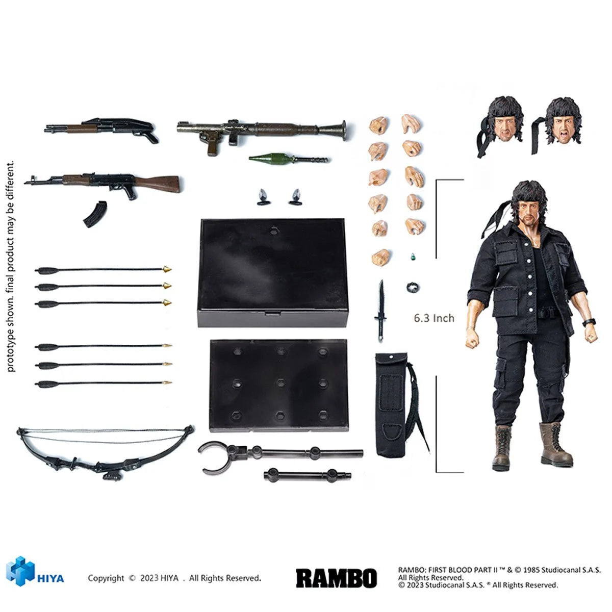 Hiya Toys: Rambo First Blood II