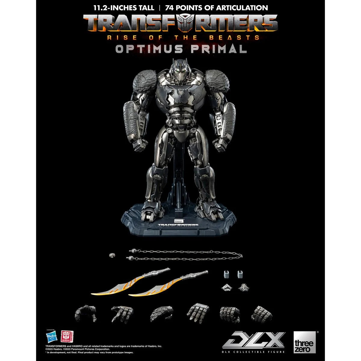 Threezero: Transformers Rise of the Beast Optimus primal