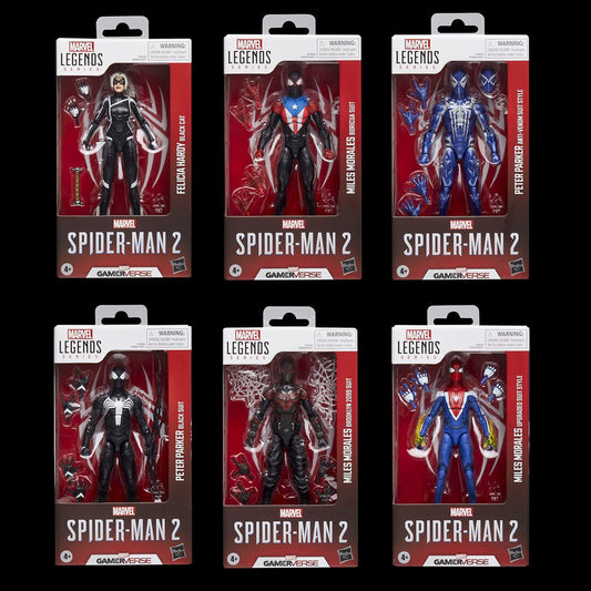 Marvel Legends: Spiderman 2 Wave completa