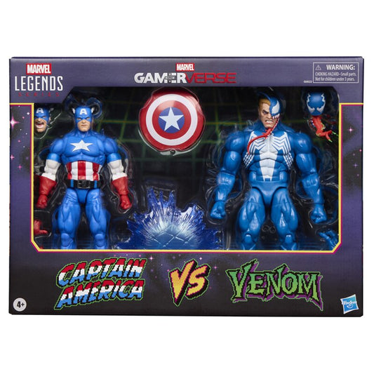 Marvel Legends: Capitan America VS Venom