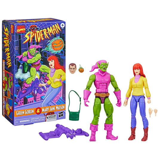 Marvel Legends: VHS MJ Watson y Green Goblin