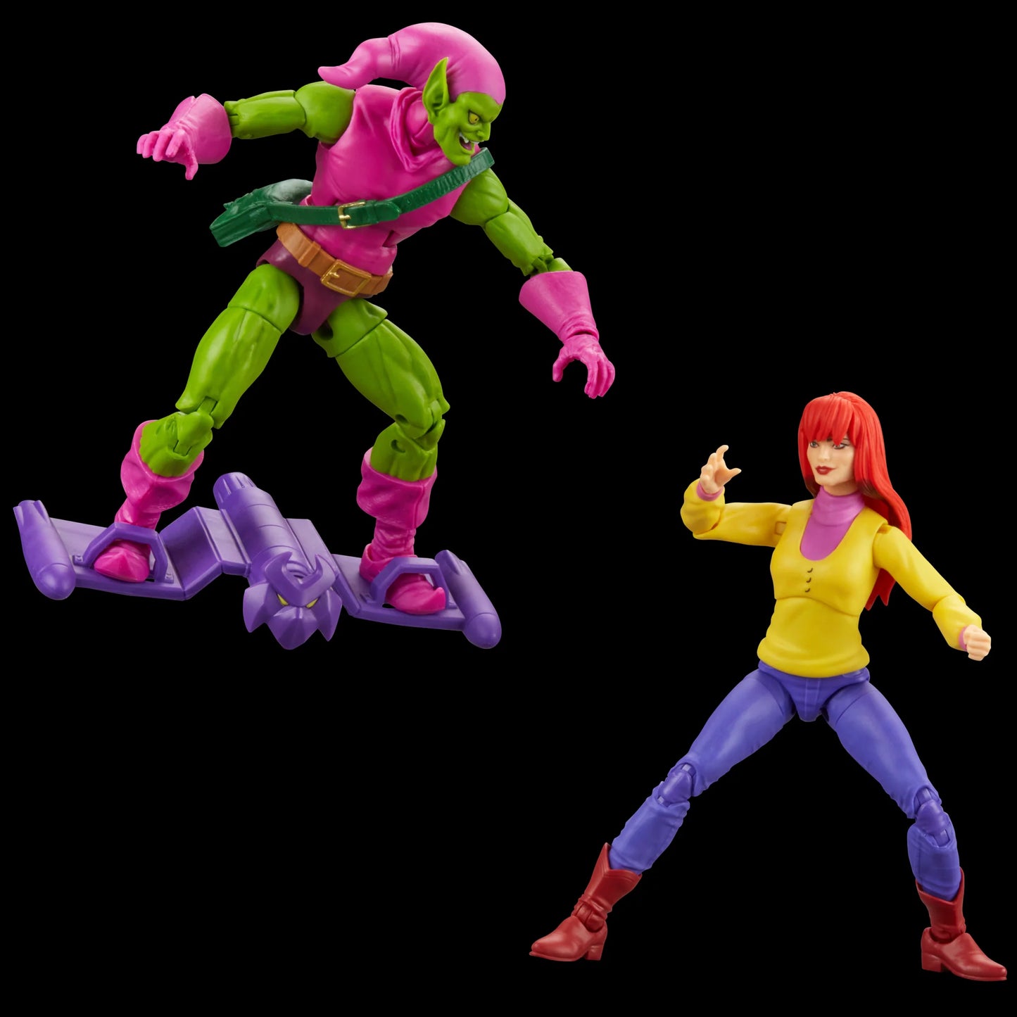 Marvel Legends: VHS MJ Watson y Green Goblin