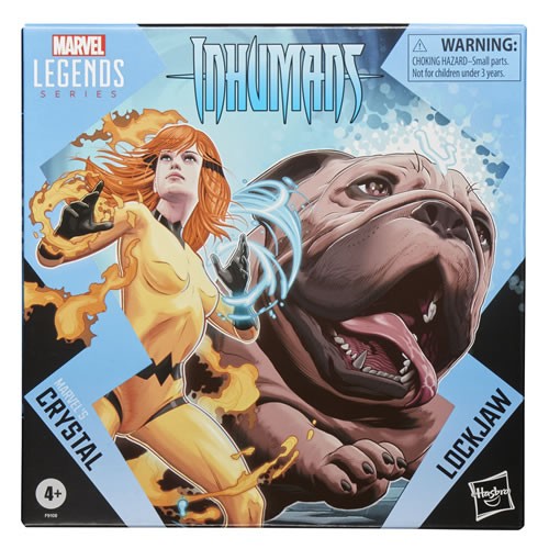 Marvel Legends: 2-pack Inhumans Crystal and Lockjaw