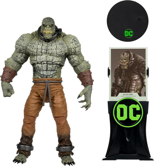 Mcfarlane: Killer croc brilla en la obscuridad