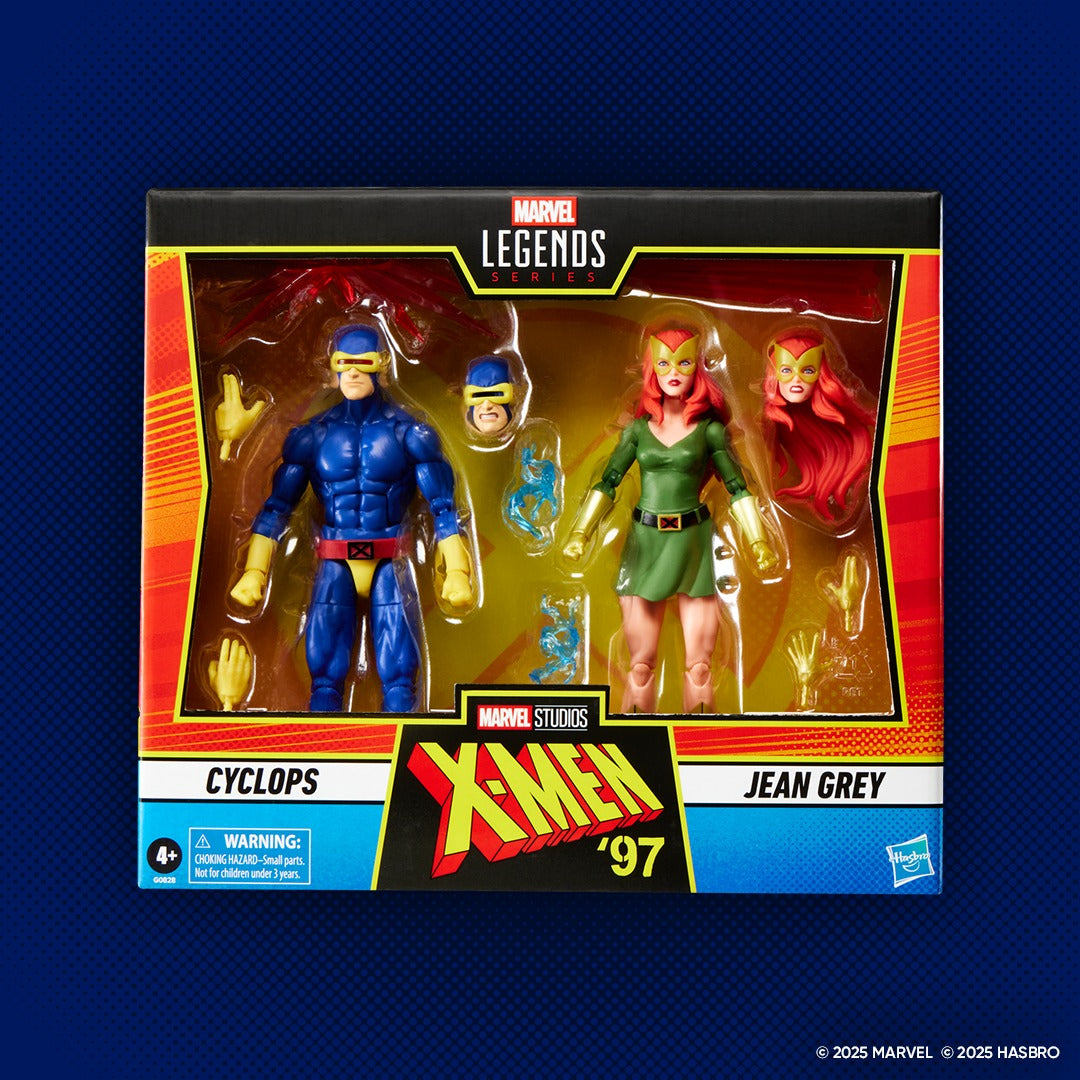 Marvel Legends: Cyclops y Jean Grey xmen 97