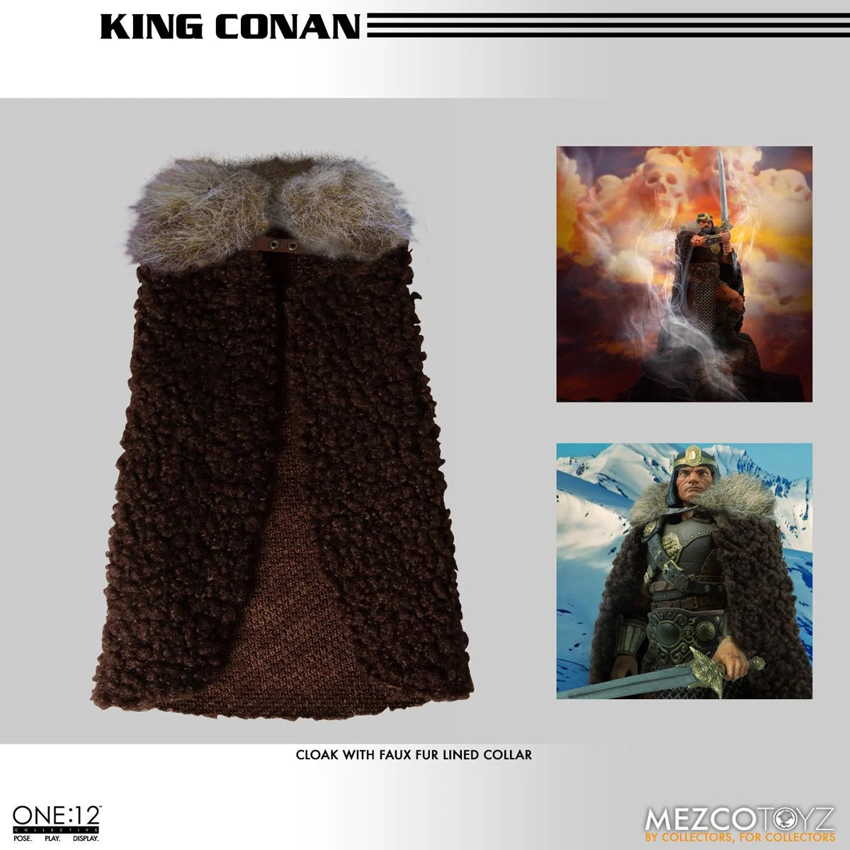 Mezco 1:12 Conan the Barbarian King
