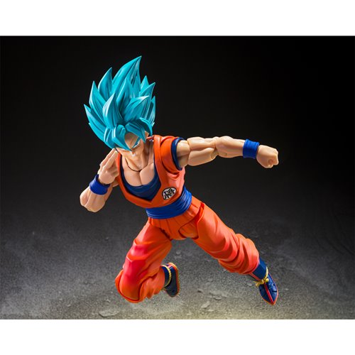 Dragon Ball Super Saiyan God Super Saiyan Son Goku Blue Power Transcending Limits S.H.Figuarts Action Figure