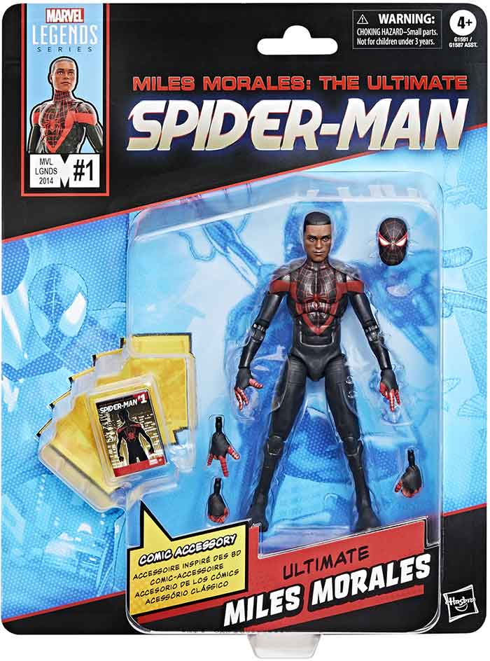Marvel Legends: Miles Morales Comic InStock