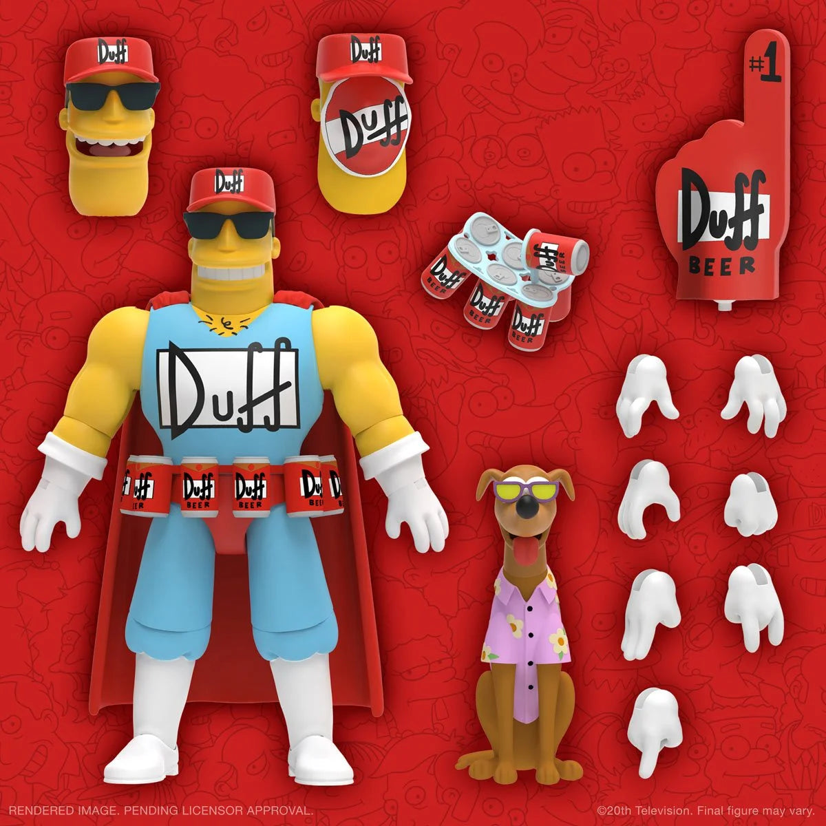The Simpsons Ultimates Duffman Precio final $1,250 Apartas con $250