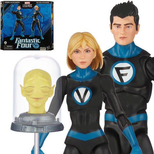Marvel Legends Franklin y valeria richards precio final $1100 apartas con $200