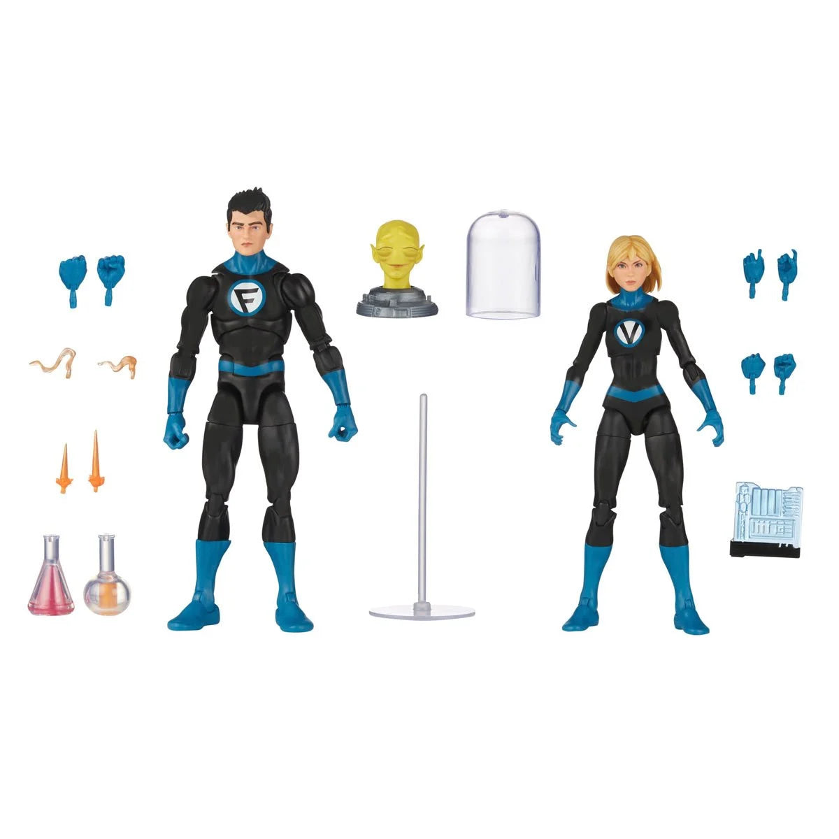 Marvel Legends Franklin y valeria richards precio final $1100 apartas con $200