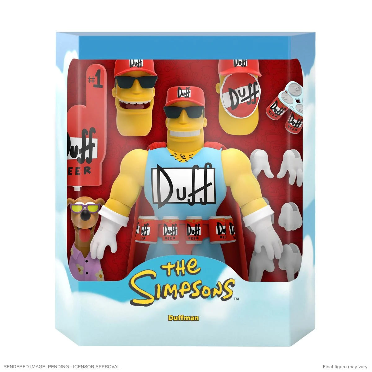 The Simpsons Ultimates Duffman Precio final $1,250 Apartas con $250