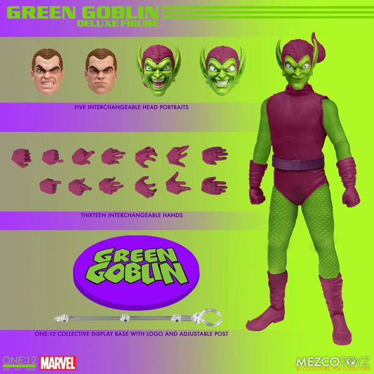 Spider-Man Green Goblin Deluxe Edition One:12 Collective Action Figure Precio Final $2500 Apartas con $500