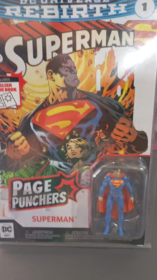 McFarlane: Superman 3.75 page puncher stock