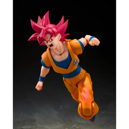 Dragon Ball Super Saiyan God Son Goku God Aura S.H.Figuarts Action Figure