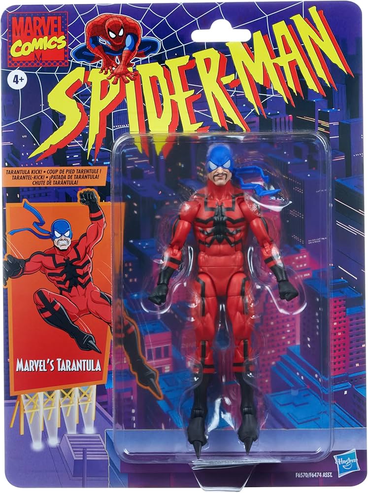 Marvel Legends: Tarantula stock