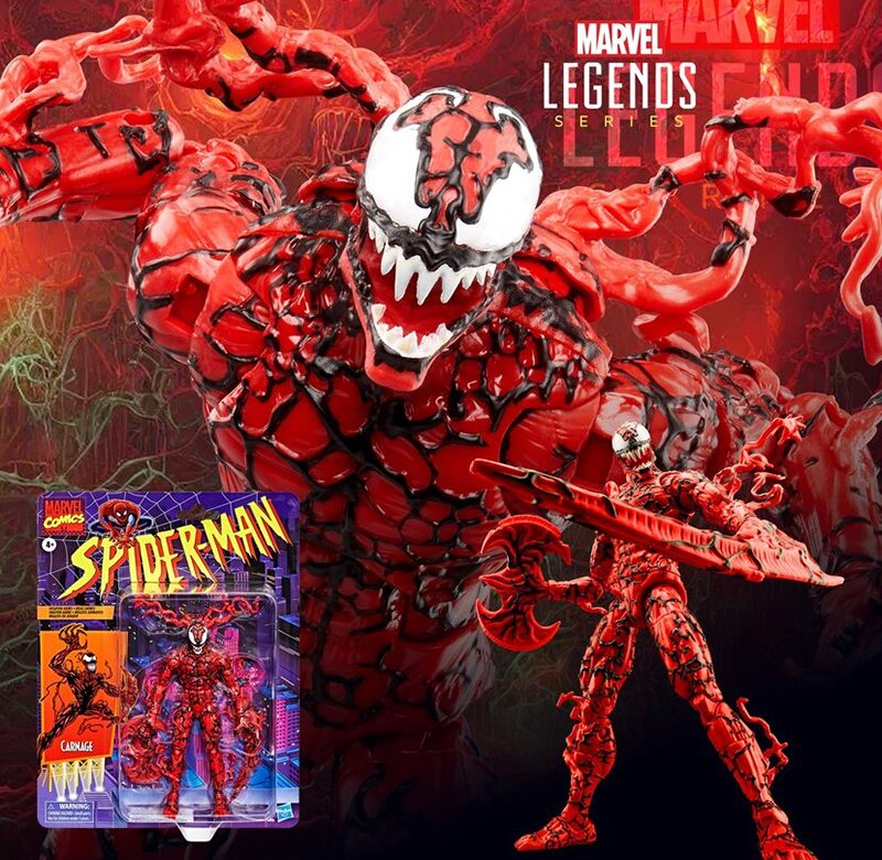 Marvel Legends: Carnage exclusivo target stock