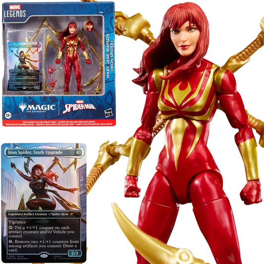 Spider-Man Marvel Legends Magic: The Gathering Mary Jane Watson (Iron Spider)