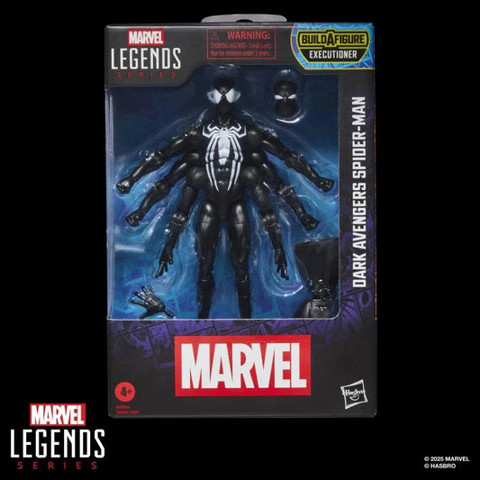 The Avengers Marvel Legends Dark Avenger Spider-Man