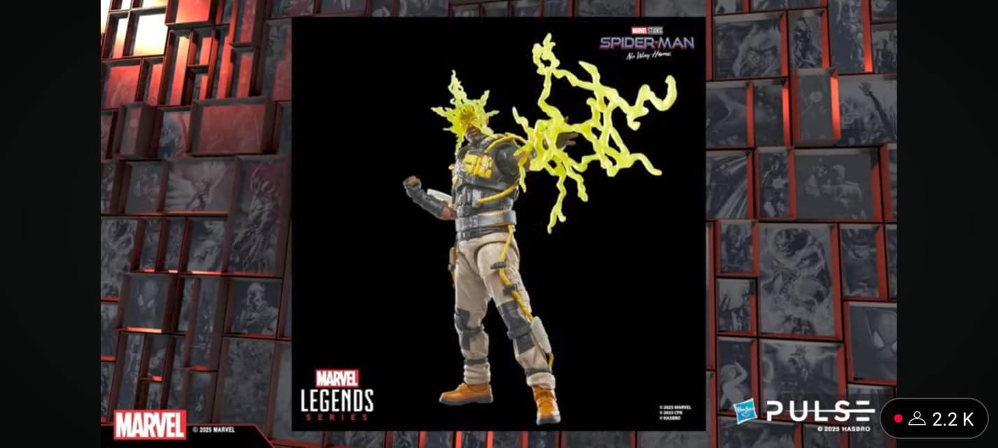 Marvel Legends: Electro No way Home