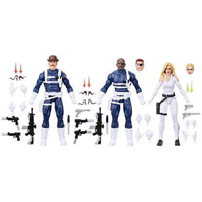 Marvel Legends: 3 pack Nick Fury/Sharon Carter/Dugan