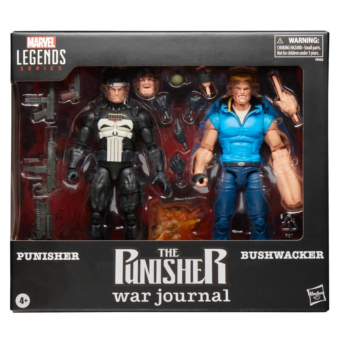 Marvel Legends: two Pack Punisher y Bushwacker