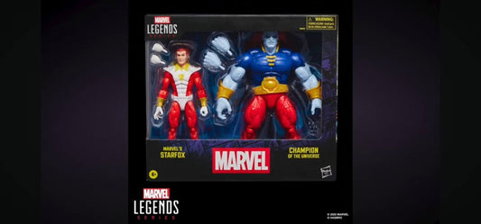 Marvel Legends: Starfox and Champion of the Universe.