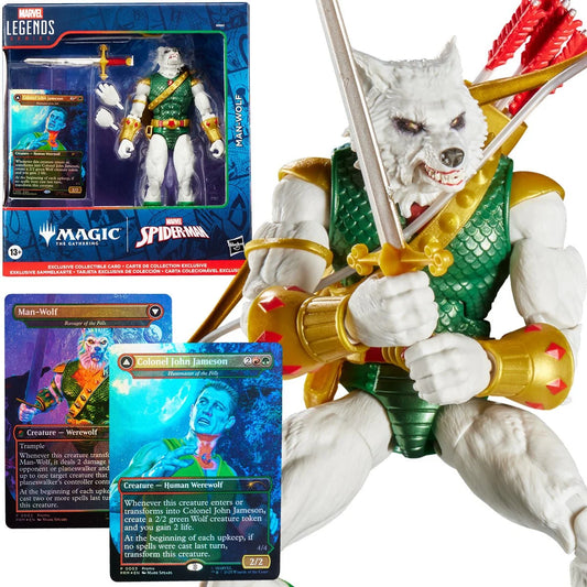 Spider-Man Marvel Legends Magic: The Gathering Man-Wolf
