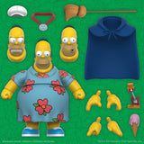 The Simpsons Ultimates Wave 4 piezas Flanders , homero, Drederick Tatum, Radioactive Man