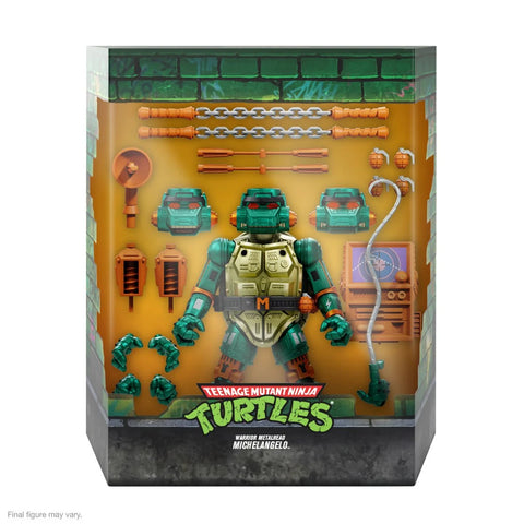 Teenage Mutant Ninja Turtles Ultimates Warrior Metalhead Michelangelo Precio Final $1,250 Apartas con $250