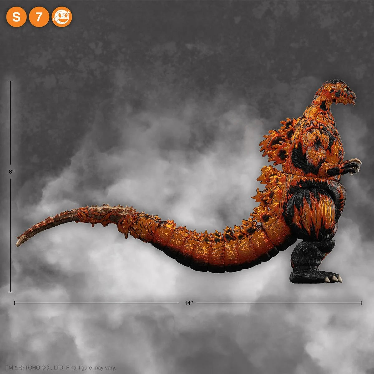 Godzilla Ultimates 1200 Degrees Celsius Precio final $1,900 apartas con $300